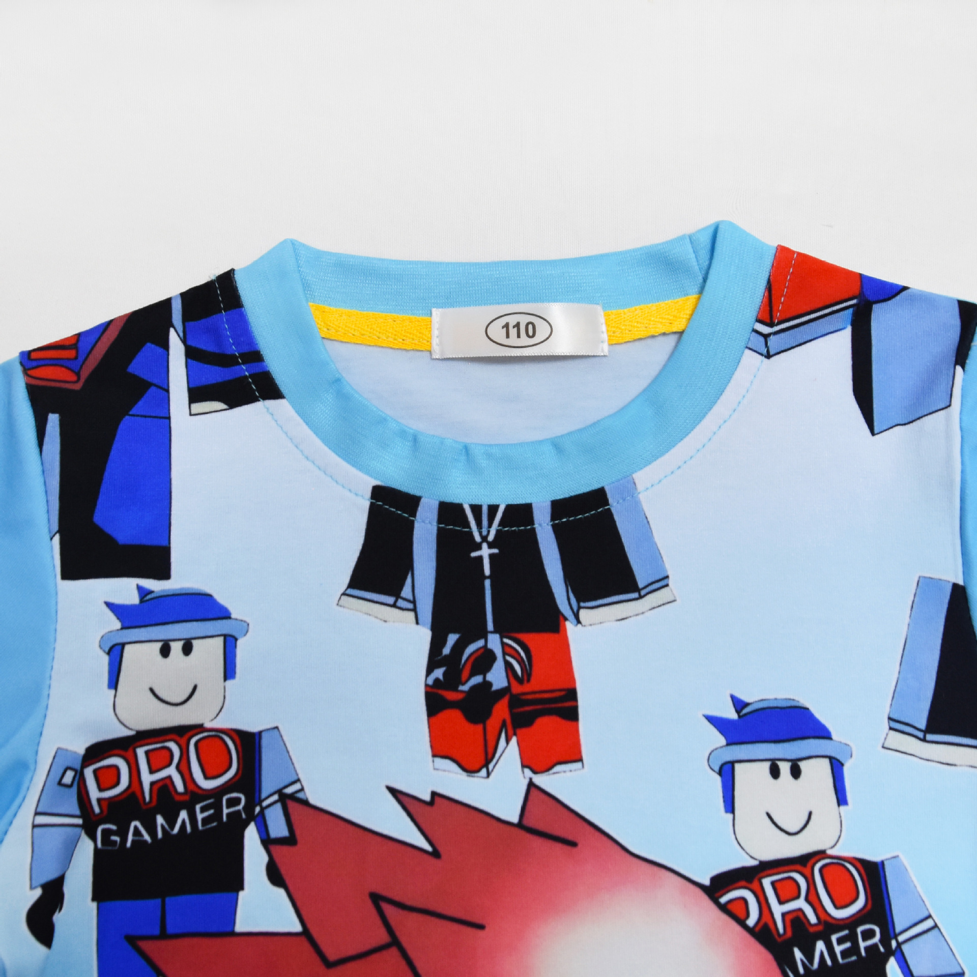 Boys Girls Roblox Long Sleeve T-Shirt Shorts Outfits Sets Tracksuits Pyjamas Set - Picture 107 of 138