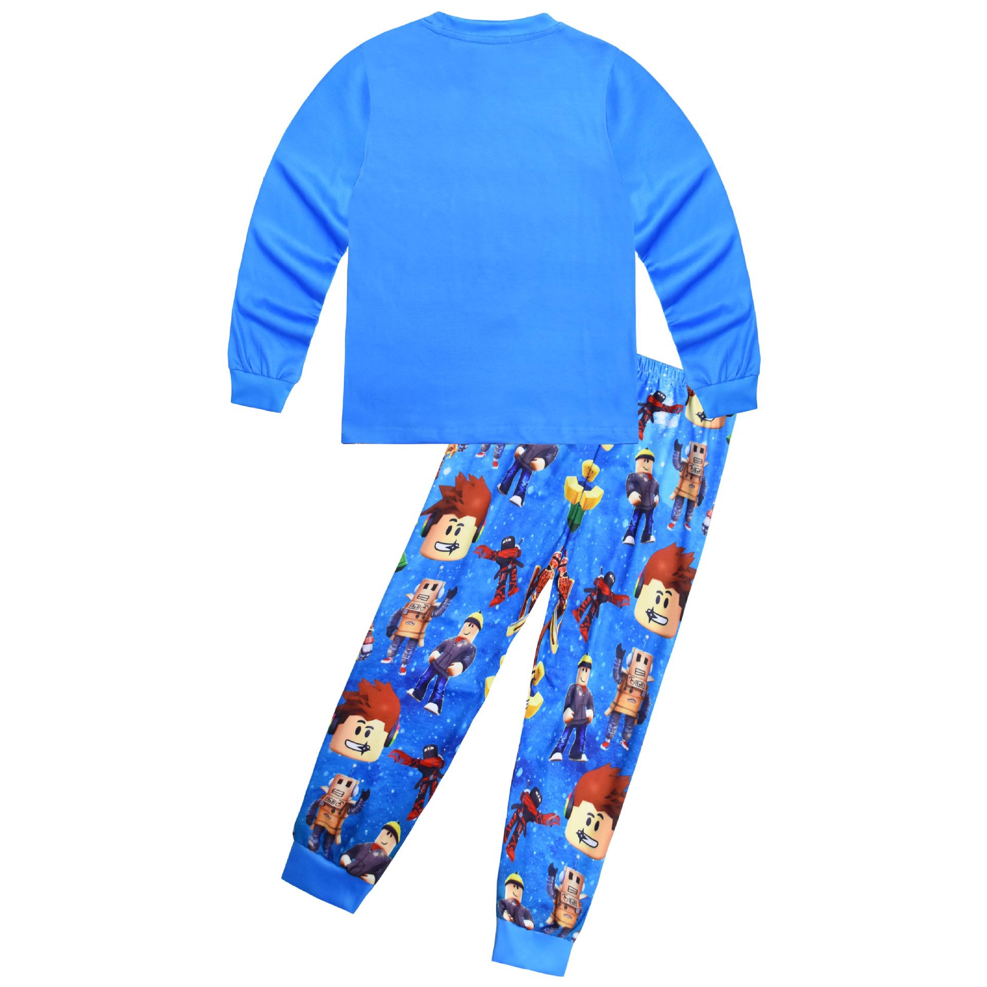 Boys Girls Roblox Long Sleeve T-Shirt Shorts Outfits Sets Tracksuits Pyjamas Set - Picture 114 of 138