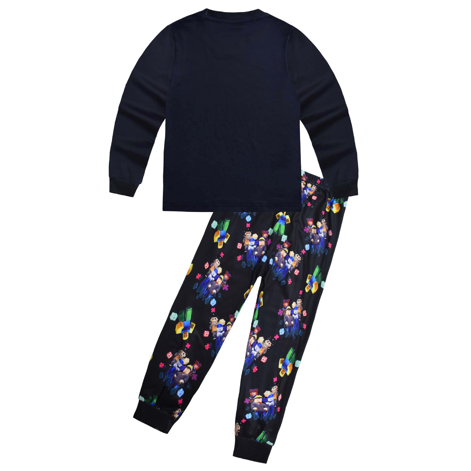 Boys Girls Roblox Long Sleeve T-Shirt Shorts Outfits Sets Tracksuits Pyjamas Set - Picture 125 of 138