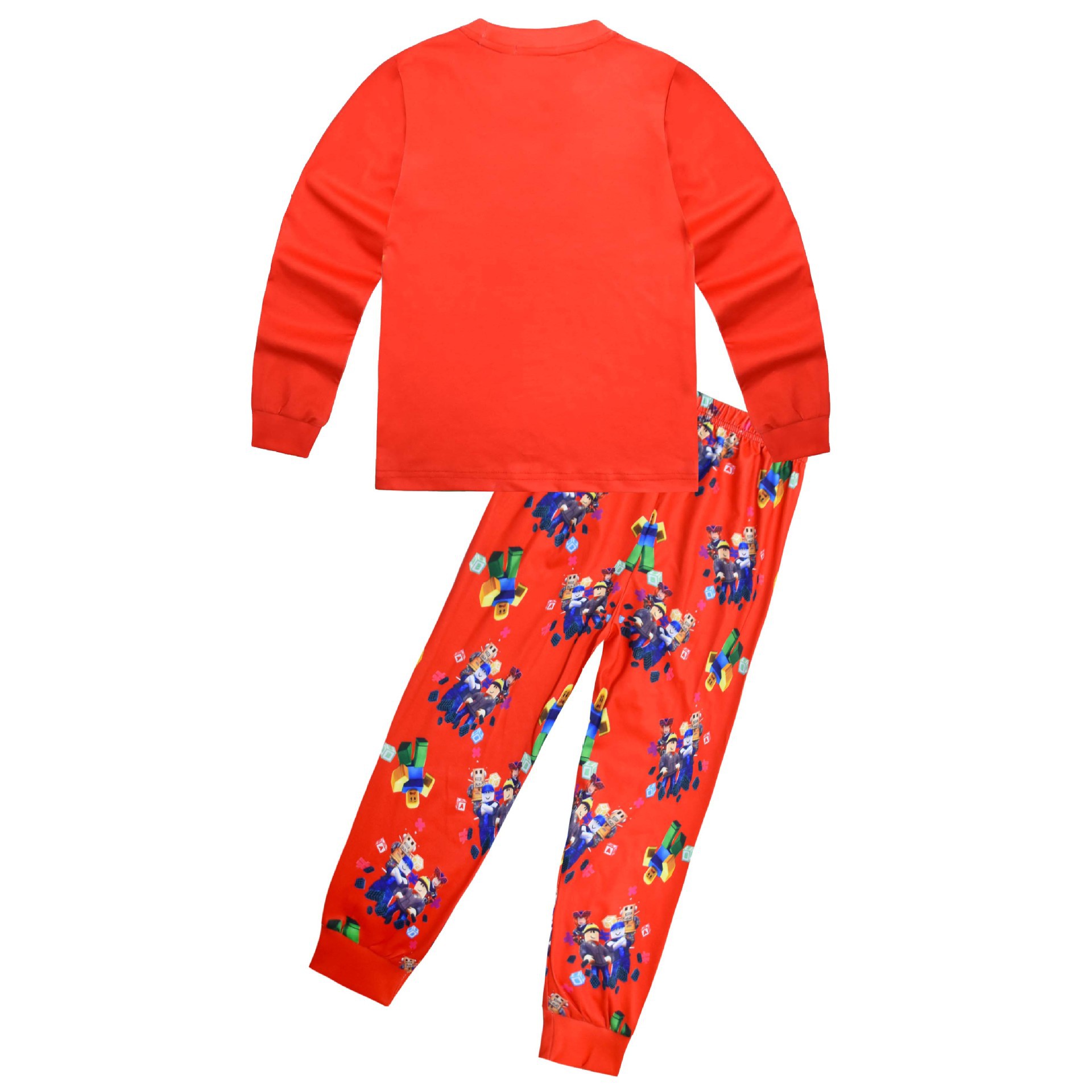 Boys Girls Roblox Long Sleeve T-Shirt Shorts Outfits Sets Tracksuits Pyjamas Set - Picture 129 of 138