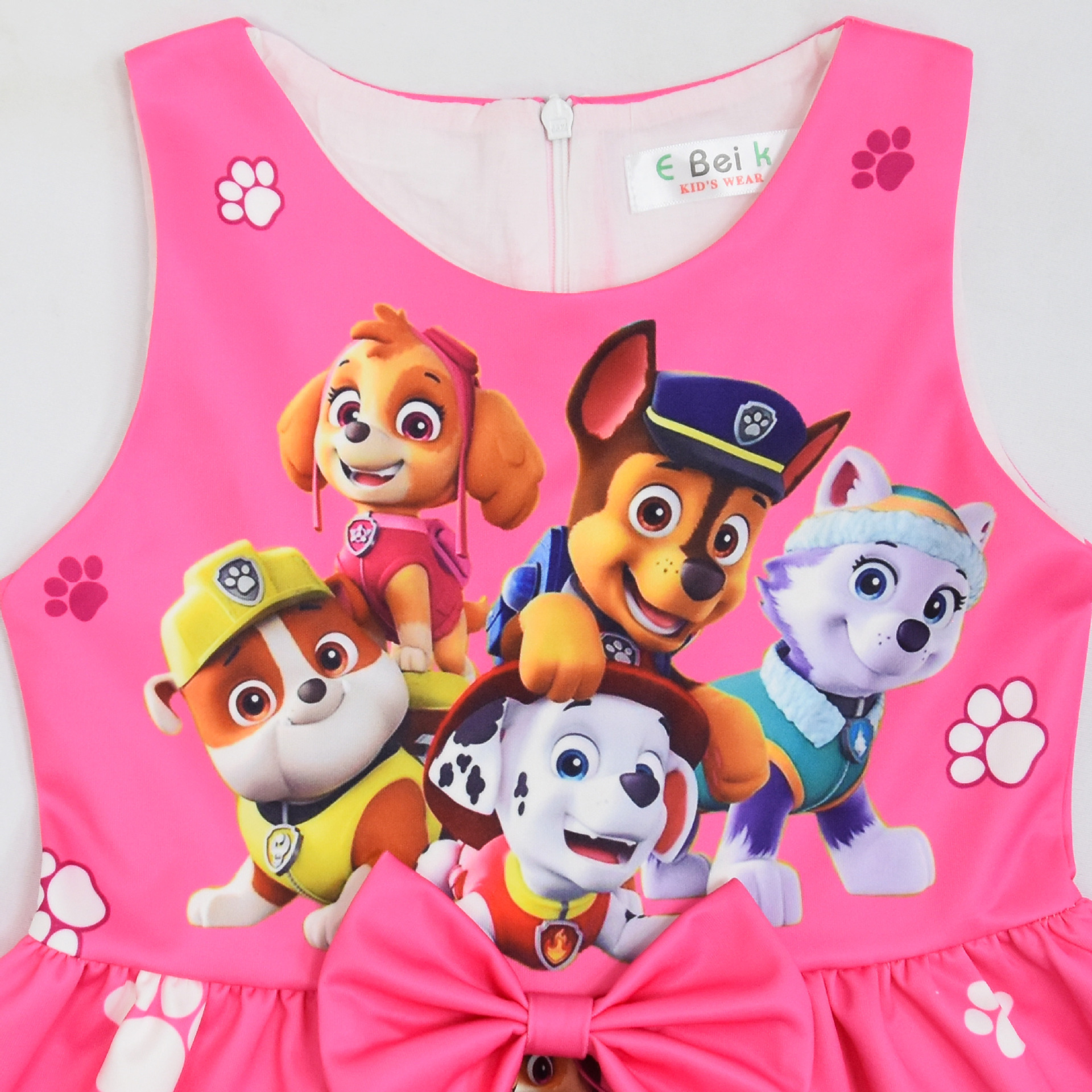 Kids Girls PAW Patrol Princess Dress Cosplay Birthday Party Fancy Bow Tie Skirts - Picture 9 of 59
