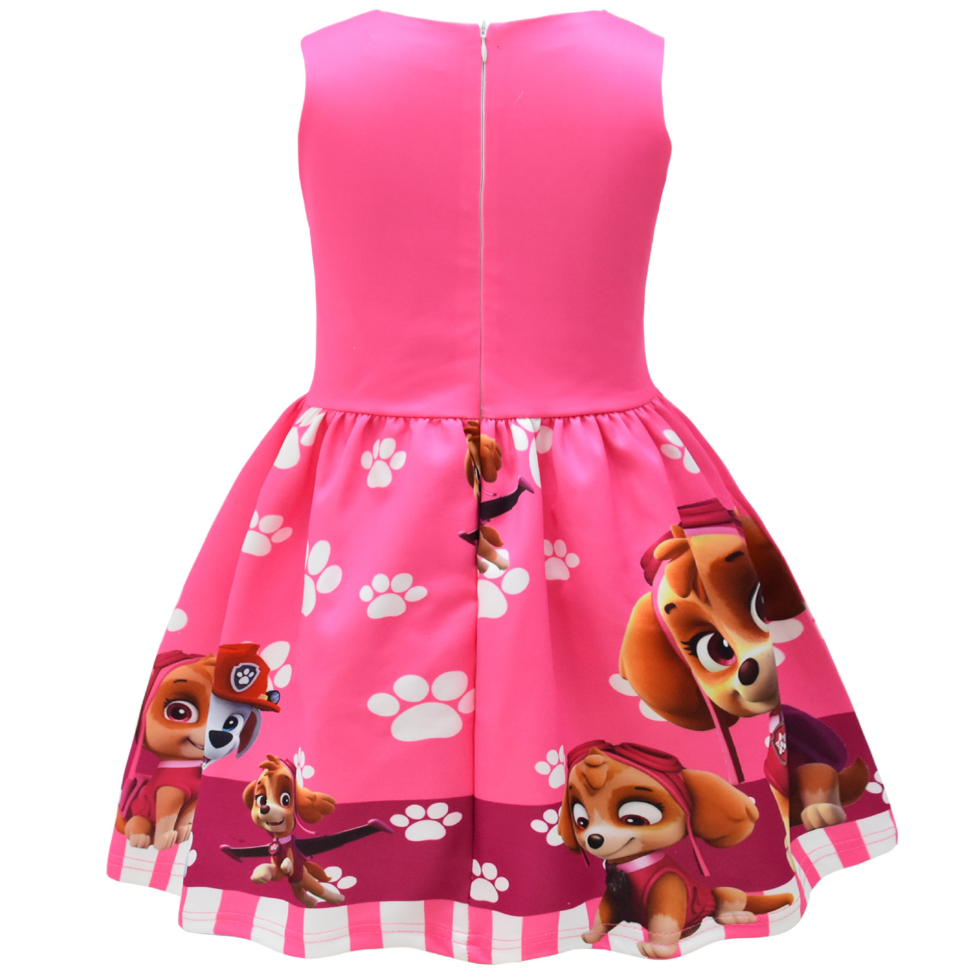 Kids Girls PAW Patrol Princess Dress Cosplay Birthday Party Fancy Bow Tie Skirts - Picture 8 of 59