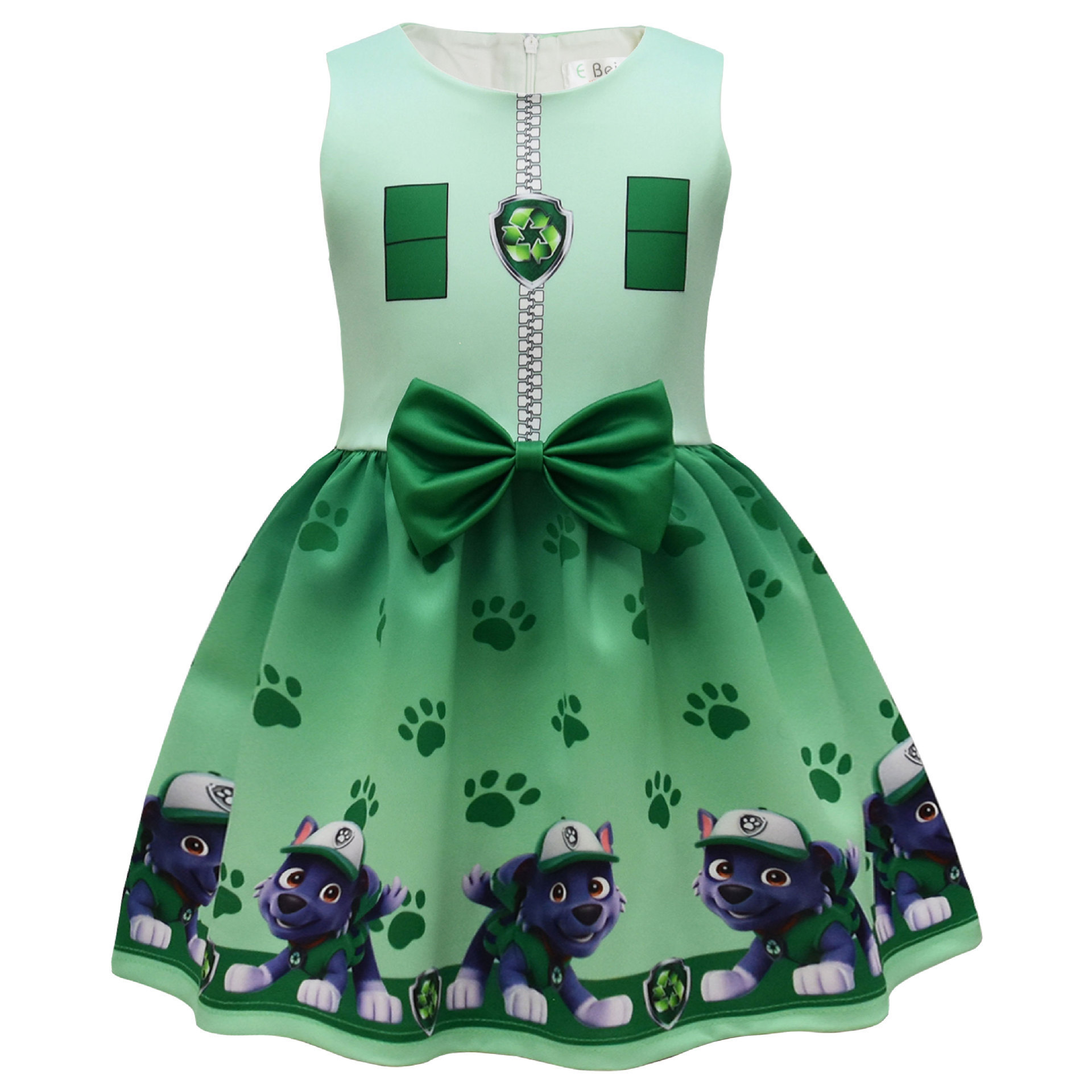 Kids Girls PAW Patrol Princess Dress Cosplay Birthday Party Fancy Bow Tie Skirts - Picture 11 of 59