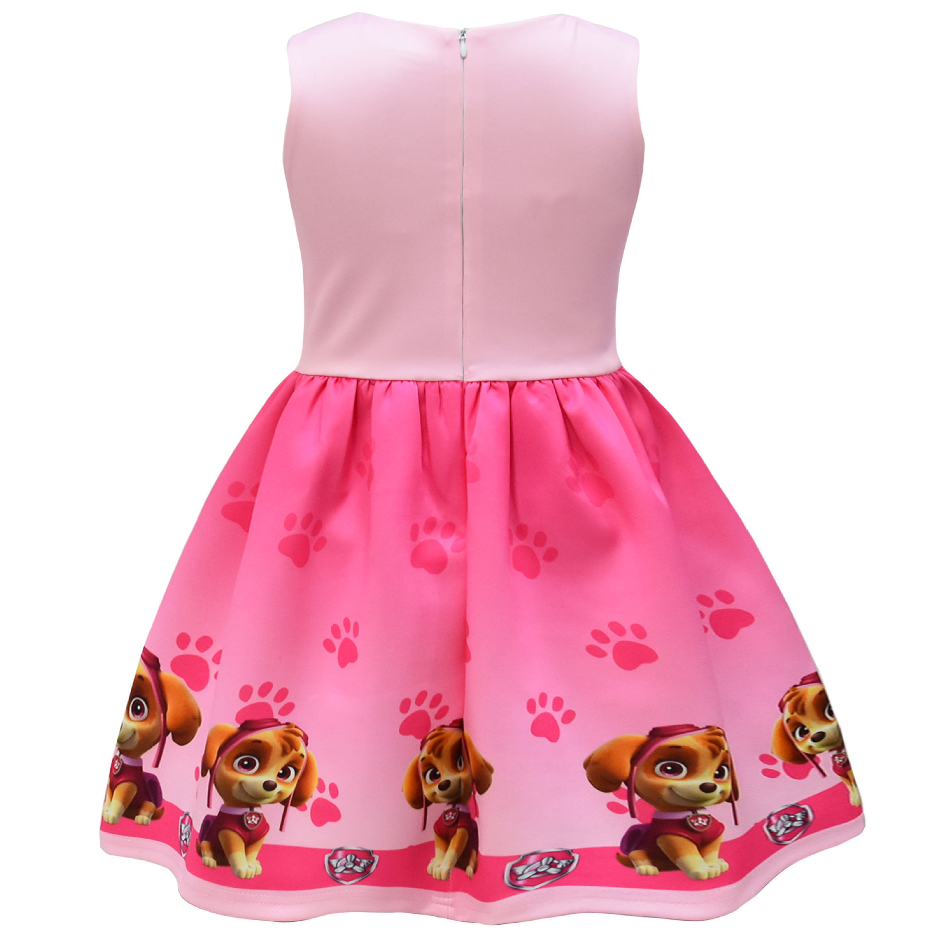 Kids Girls PAW Patrol Princess Dress Cosplay Birthday Party Fancy Bow Tie Skirts - Picture 16 of 59