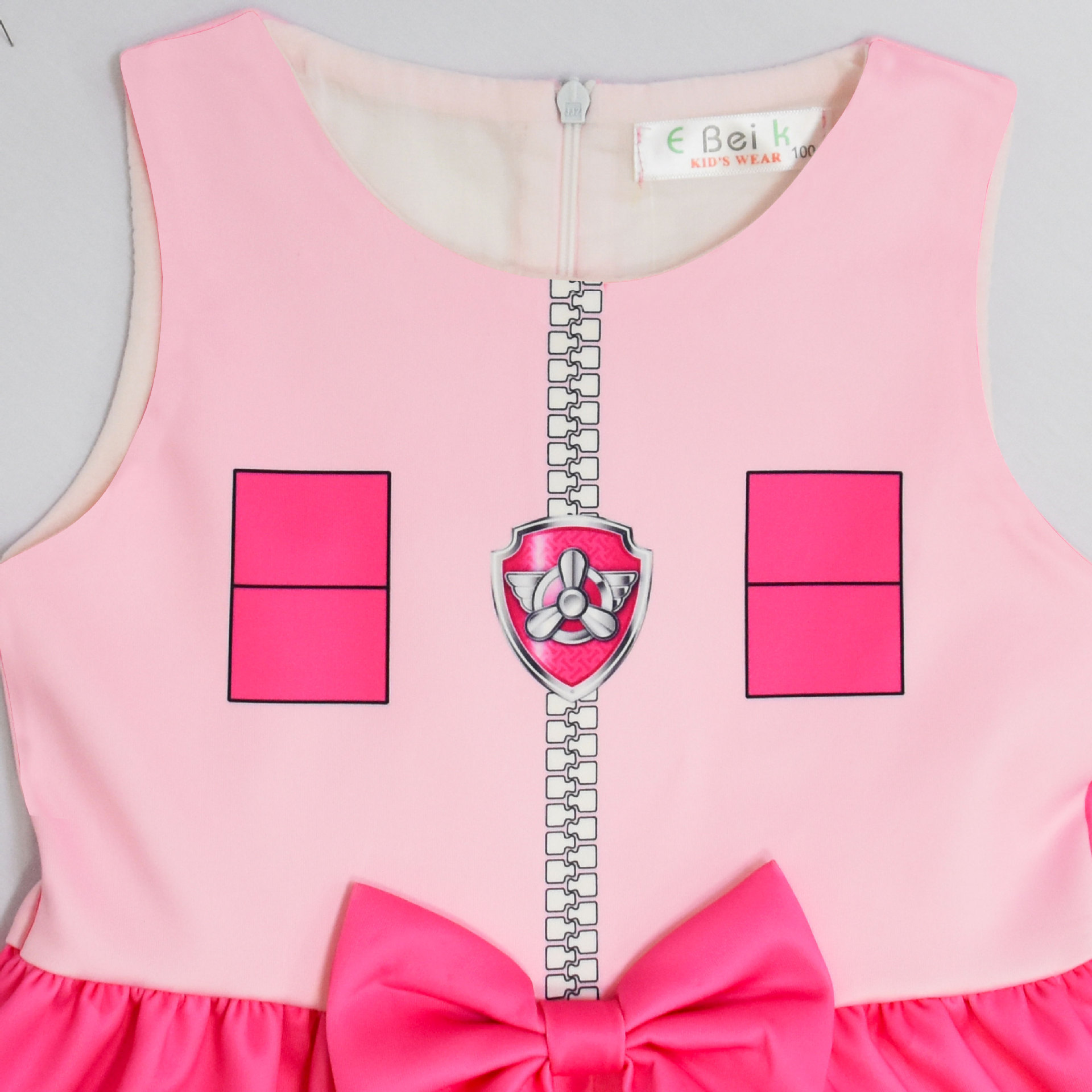 Kids Girls PAW Patrol Princess Dress Cosplay Birthday Party Fancy Bow Tie Skirts - Picture 17 of 59