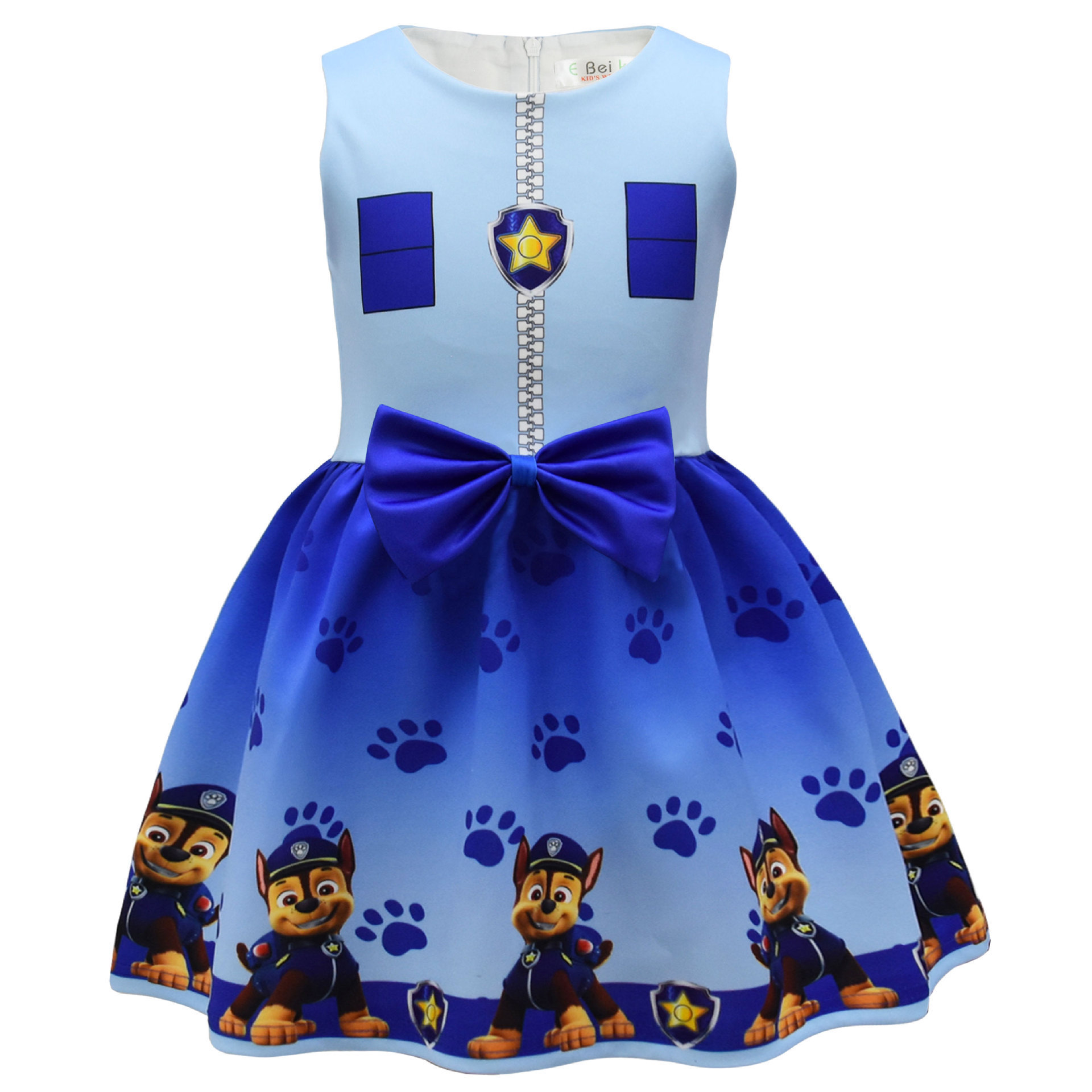 Kids Girls PAW Patrol Princess Dress Cosplay Birthday Party Fancy Bow Tie Skirts - Picture 19 of 59