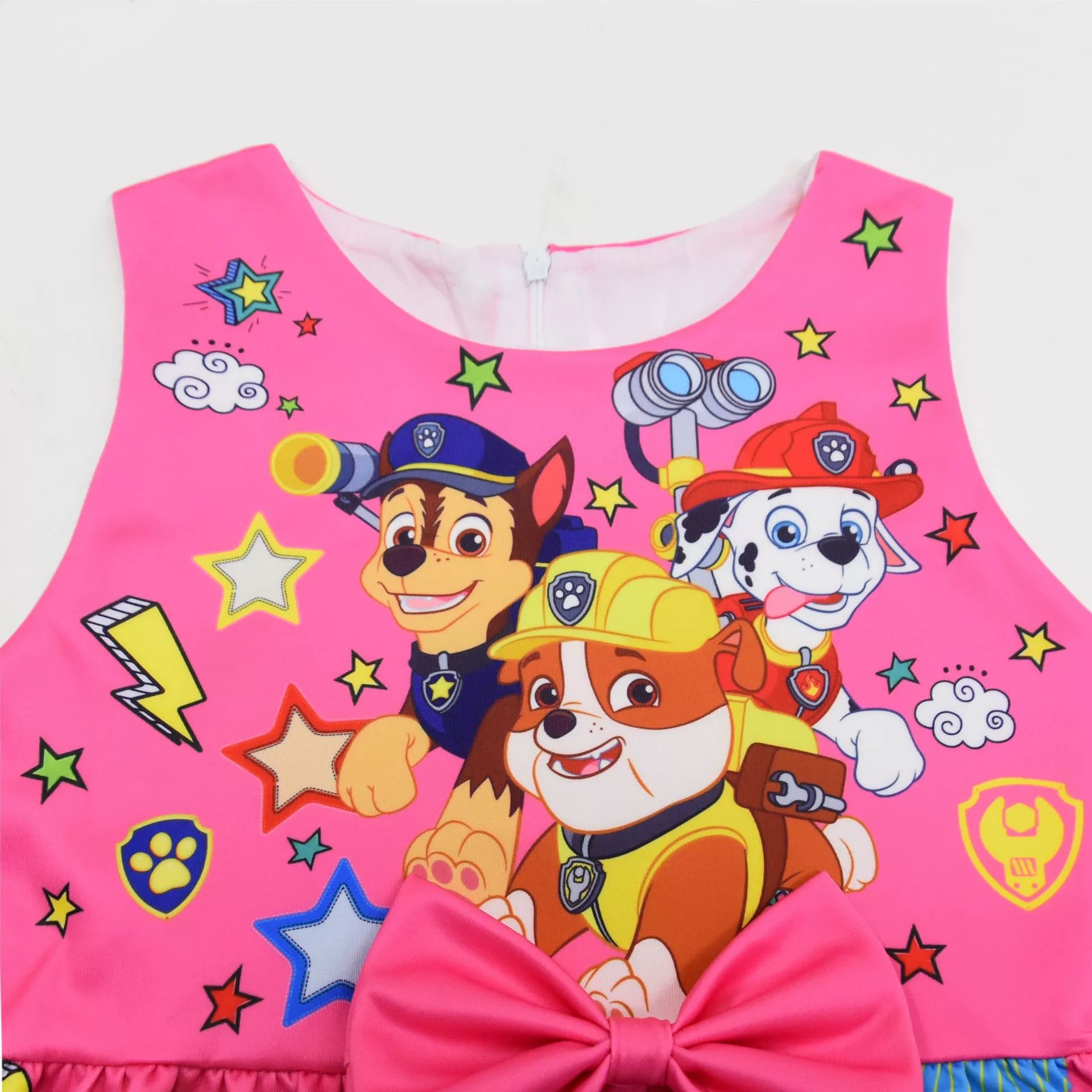 Kids Girls PAW Patrol Princess Dress Cosplay Birthday Party Fancy Bow Tie Skirts - Picture 42 of 59