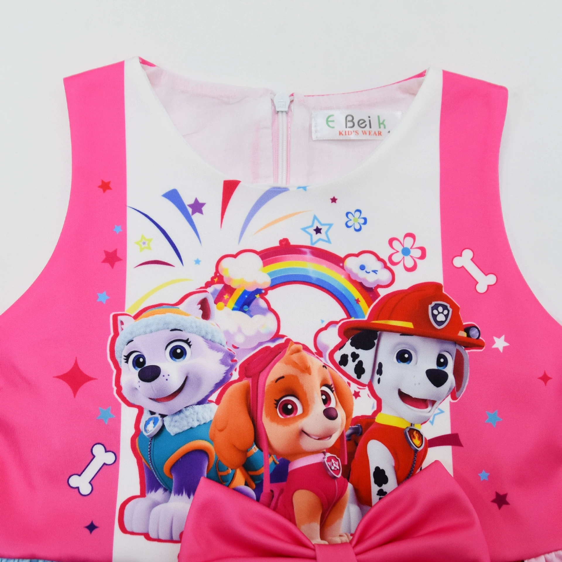 Kids Girls PAW Patrol Princess Dress Cosplay Birthday Party Fancy Bow Tie Skirts - Picture 46 of 59