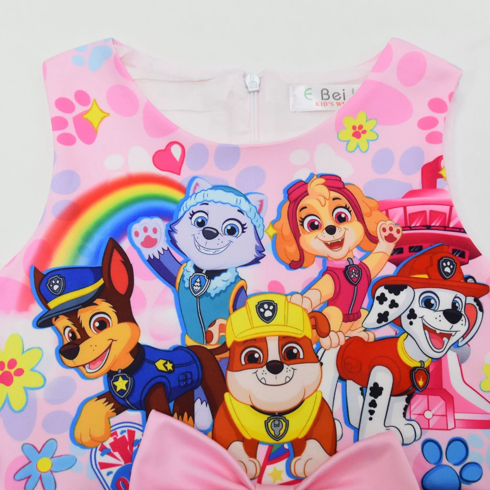 Kids Girls PAW Patrol Princess Dress Cosplay Birthday Party Fancy Bow Tie Skirts - Picture 49 of 59