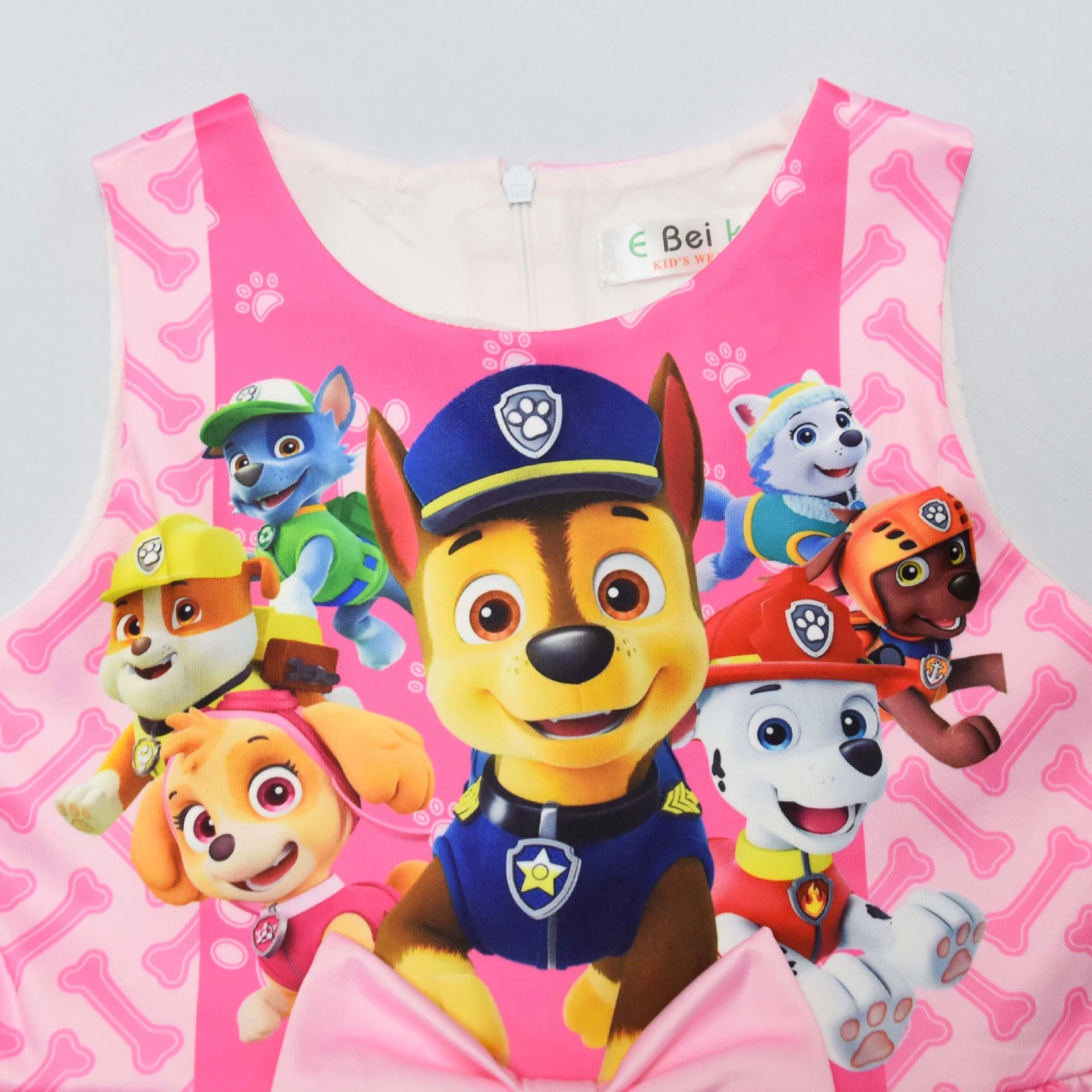 Kids Girls PAW Patrol Princess Dress Cosplay Birthday Party Fancy Bow Tie Skirts - Picture 54 of 59