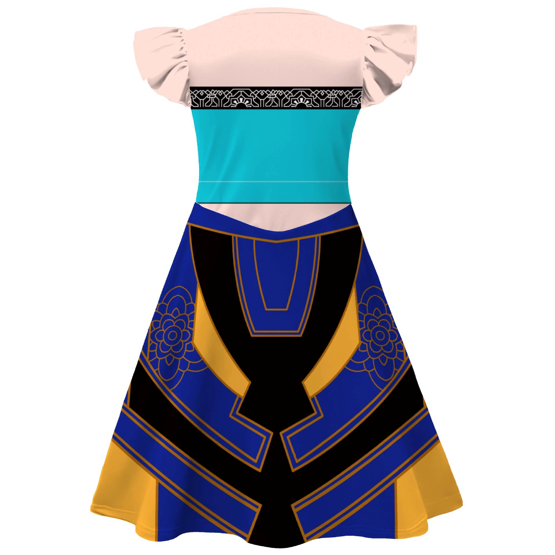 Girls Rumi Mira Zoey KPop Demon Hunters Skirts Cosplay Costume Party Fancy Dress - Picture 18 of 20