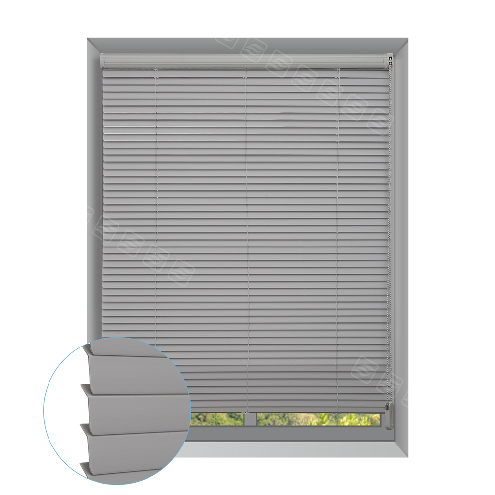 Corded Single Touch 1 Inch Mini Blind Window Shades in Choose Size Customize-C