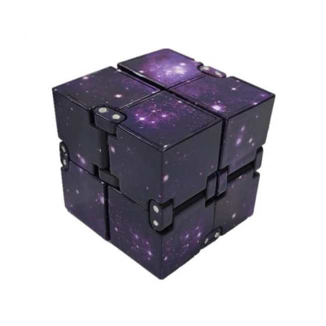 Infinity Cube Natt Evighetskube Fidget Toy Lilla Fyndiq