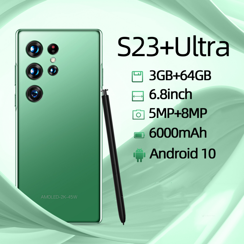 S21 Ultra Unlocked Smartphone for Android 11, Unlocked Cell Phone,5.0 HD  Display Face ID 4GB 32GB Mobile Phone Dual SIM,10 Core,5MP 8MP Dual Camera