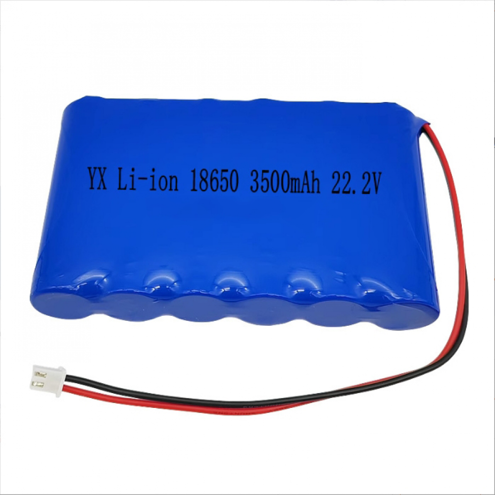 1865 22.2V 6S1P Lilon battery pack Rechargeable monitoring speaker motor XH2.54