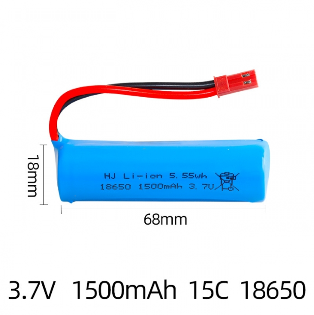 New 3.7V 1500mah 15c Battery For JJRC RC Stunt Car Q85 Toys SM-2P Boat Car - Foto 12 di 12
