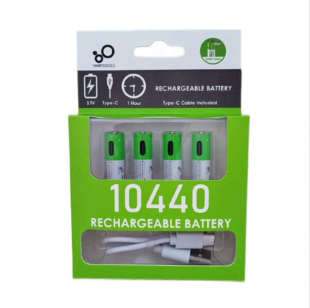 3.7V 10440 USB Rechargeable Li-ion Battery AAA for Headlamp Mechanical Mod Torch - Picture 8 of 8