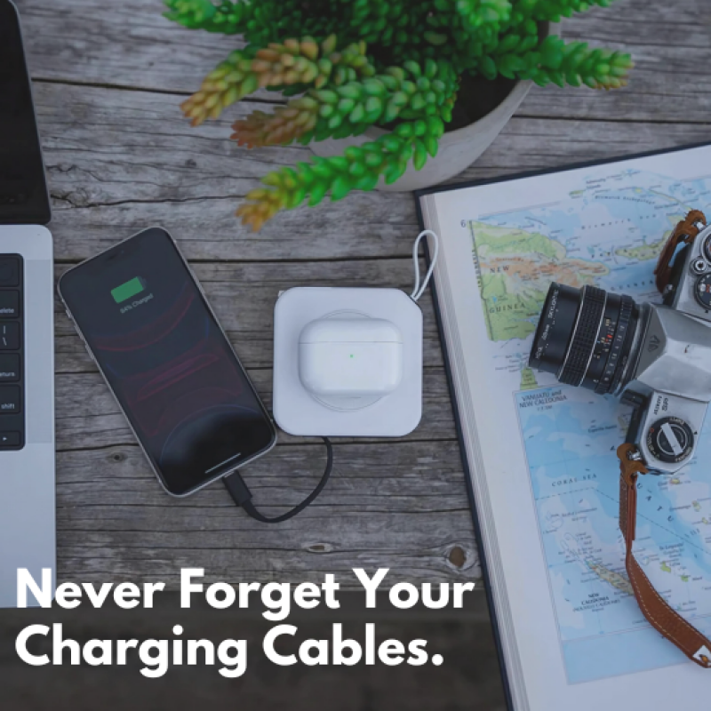 Universal 10000mAh 5in1 Reise Ladegerät USB Netzteil Powerbank Wireless Charging - Bild 10 von 16