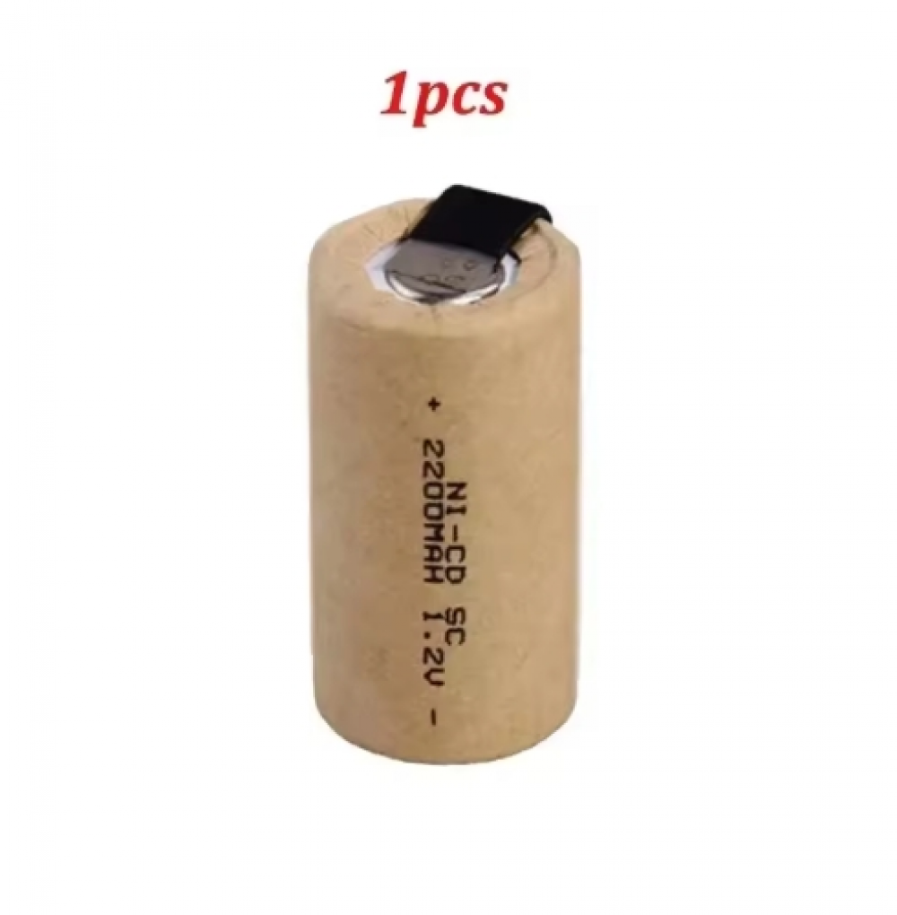 New Screwdriver Drill SC 1.2V 2200mah Battery SubC Ni-Cd Rechargeable Battery - Zdjęcie 9 z 12