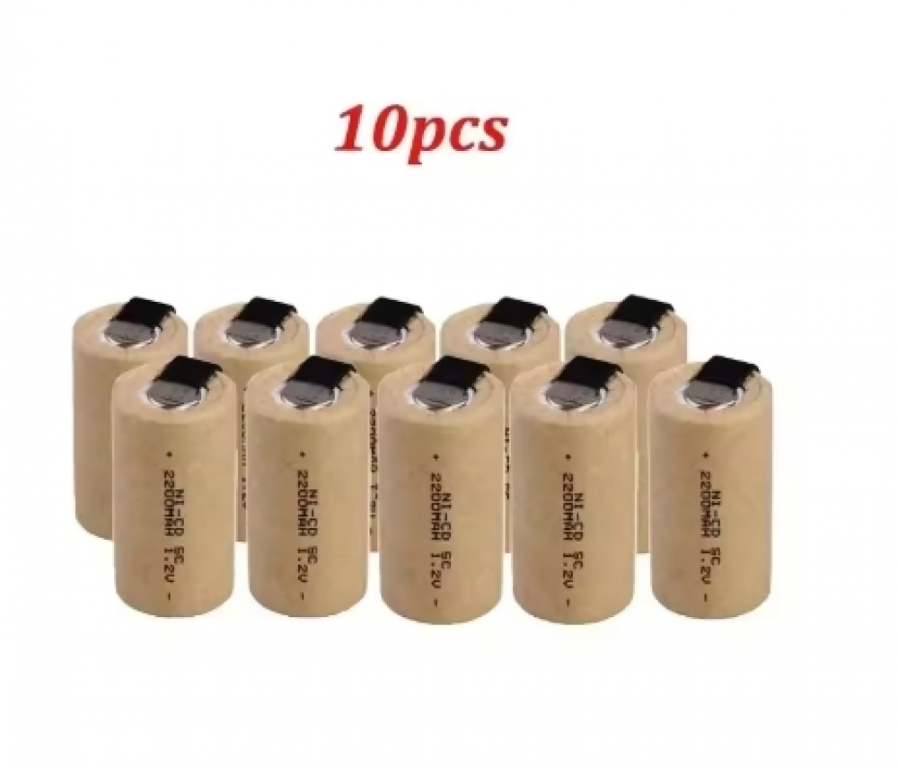 New Screwdriver Drill SC 1.2V 2200mah Battery SubC Ni-Cd Rechargeable Battery - Zdjęcie 11 z 12