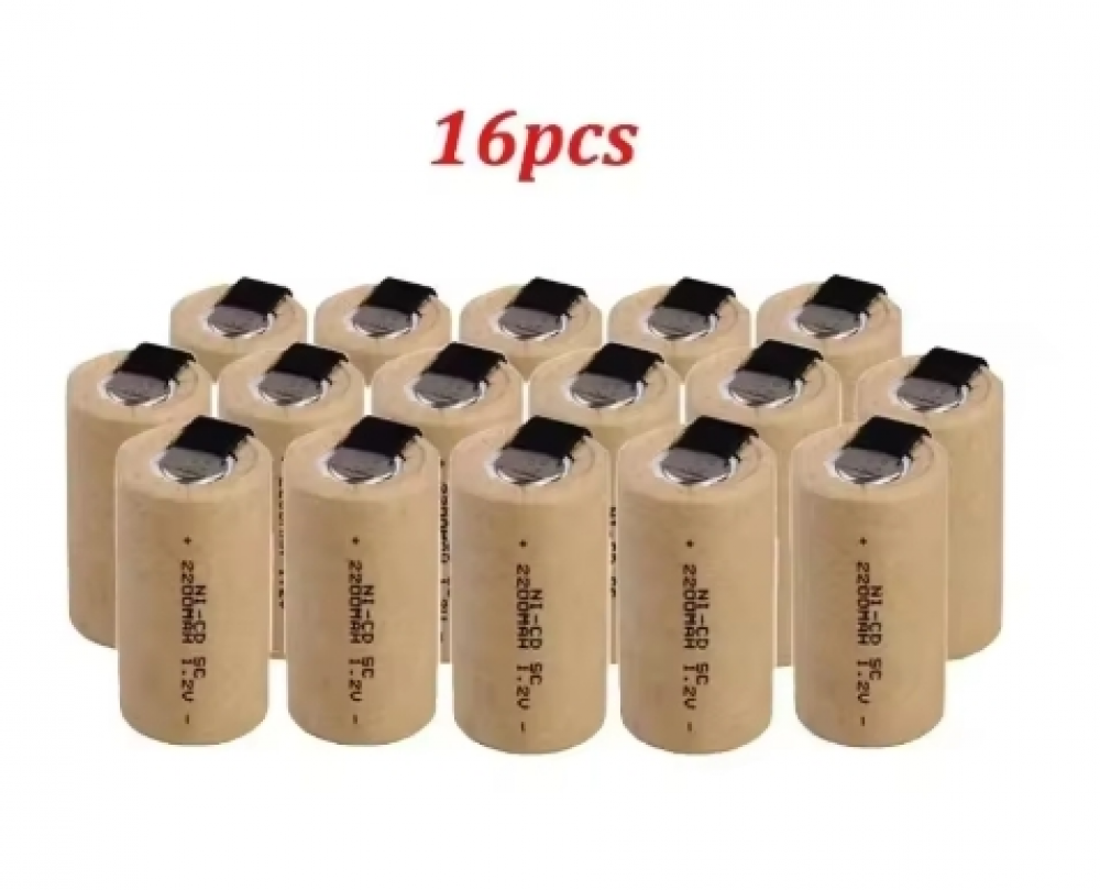 New Screwdriver Drill SC 1.2V 2200mah Battery SubC Ni-Cd Rechargeable Battery - Zdjęcie 12 z 12