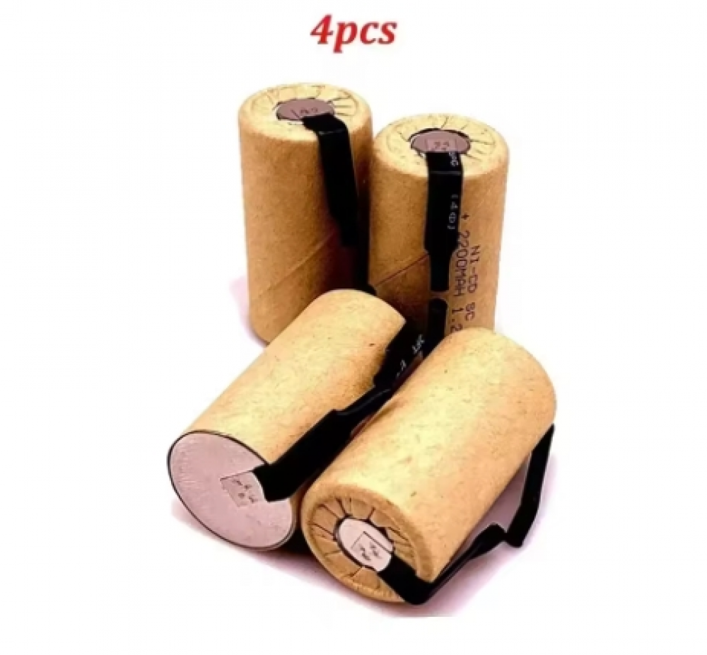 New Screwdriver Drill SC 1.2V 2200mah Battery SubC Ni-Cd Rechargeable Battery - Zdjęcie 10 z 12
