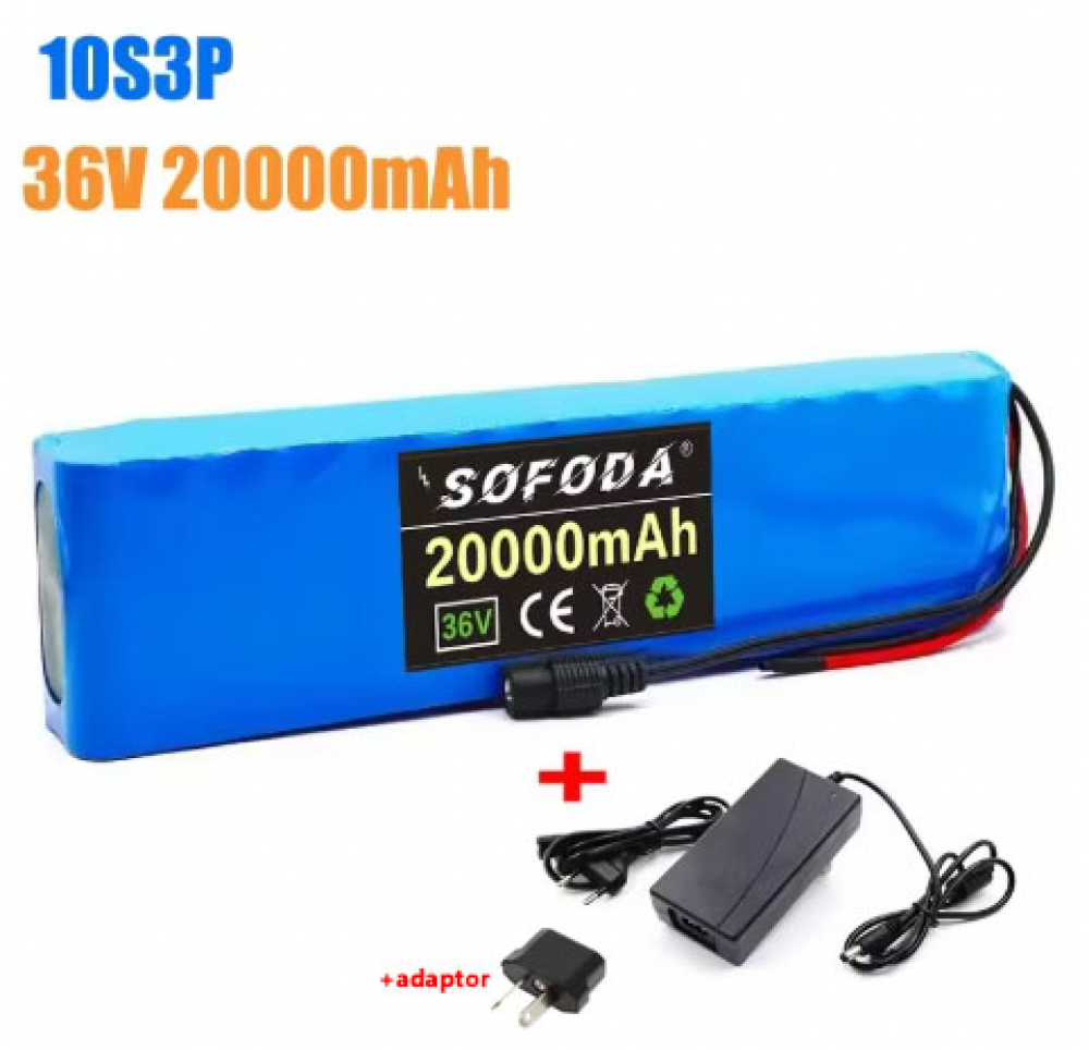 Nuevo 10S3P 36V 20000mAh 36v Scooter Eléctrico Li-lon Batería M365 Chager - Imagen 13 de 14