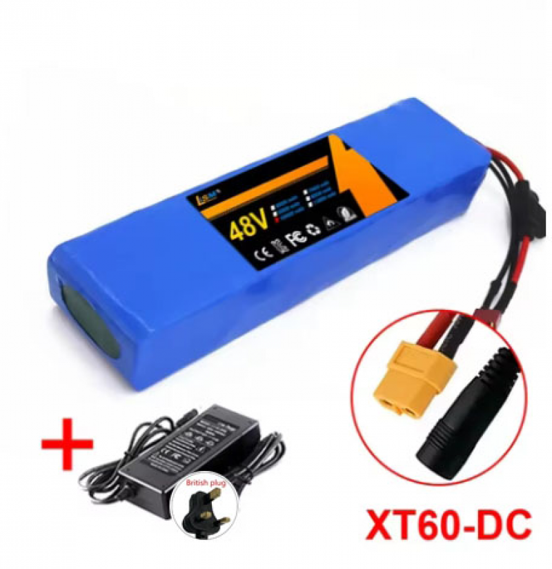 13S2P 48V 100Ah Li-lon Battery Pack with BMS for E-scooter 54.6V charger - Picture 13 of 14