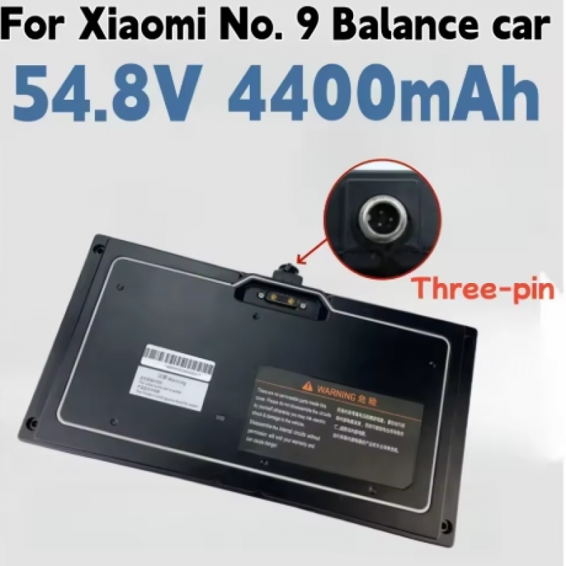 54.8V 4400mAh Li-lon Battery pack 241Wh for Xiaomi No. 9 Electric Balance Cars - Picture 10 of 11