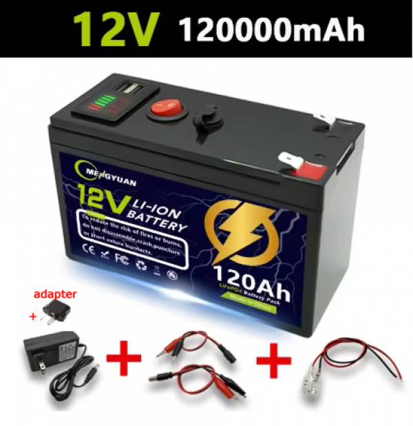 Batería recargable LiFePO4 12V 150Ah BMS incorporada para paneles solares - Imagen 16 de 17
