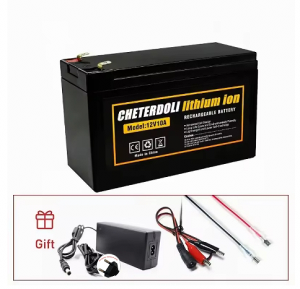 Batería recargable de iones de litio 12V 10Ah 3S4P para carro de golf pulverizador eléctrico - Imagen 11 de 12