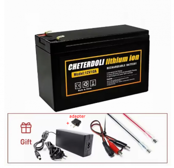 Batería recargable de iones de litio 12V 10Ah 3S4P para carro de golf pulverizador eléctrico - Imagen 12 de 12