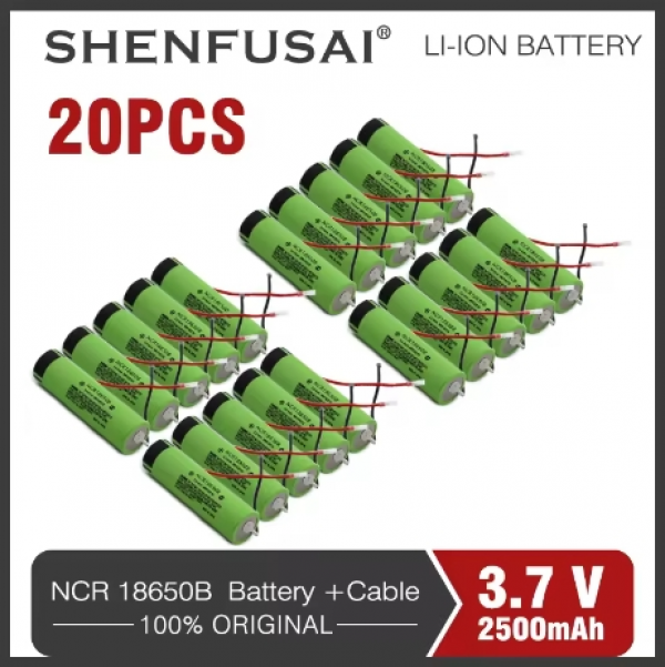 NCR18650B 3,7V 2500mAh Top Button Akku für Taschenlampe - Bild 13 von 13