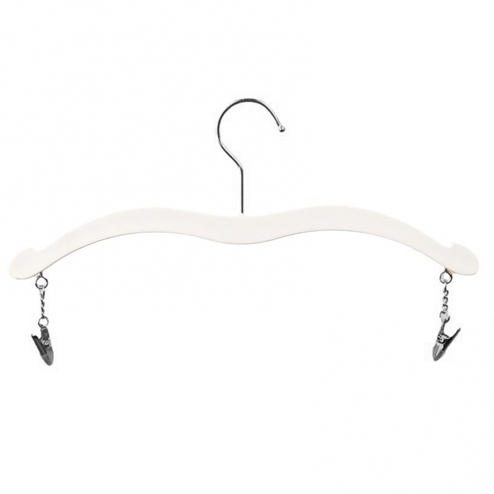 10x Plastic Material Hangers with Clip for Bras Tank Tops Cami Belts and Ties - Picture 11 of 12