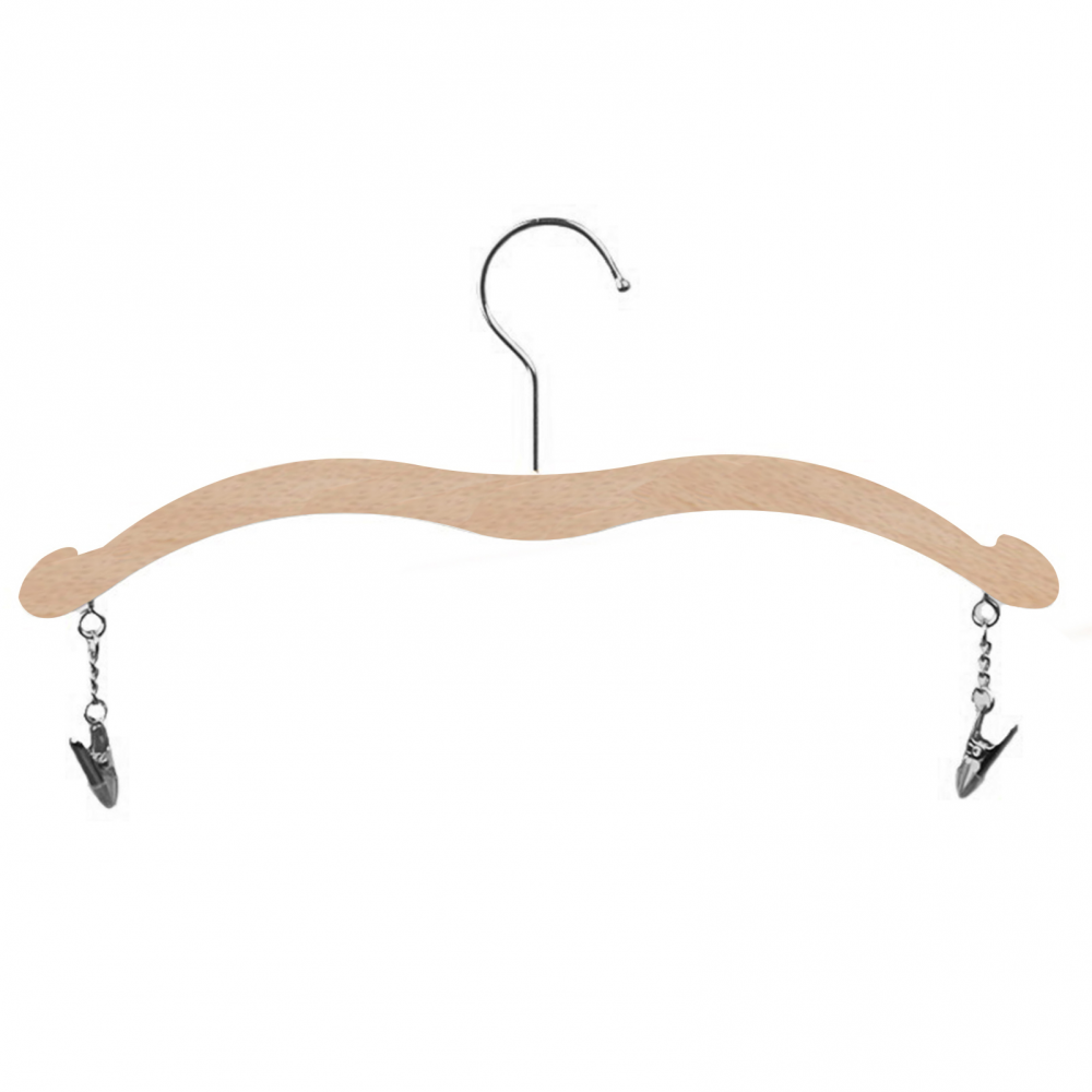 10x Plastic Material Hangers with Clip for Bras Tank Tops Cami Belts and Ties - Picture 12 of 12