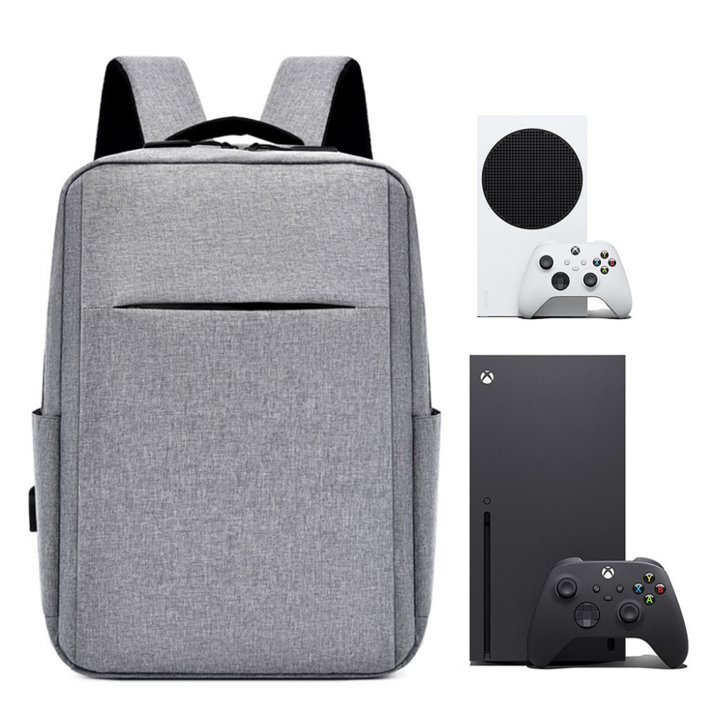 thumbnail image 1 of Estuche de almacenamiento portátil para mandos de PlayStation 5/PS4 Slim/Pro/Xbox Series X/S/Xbox One: bolsa organizadora de viaje resistente con compartimento acolchado, 1 of 5