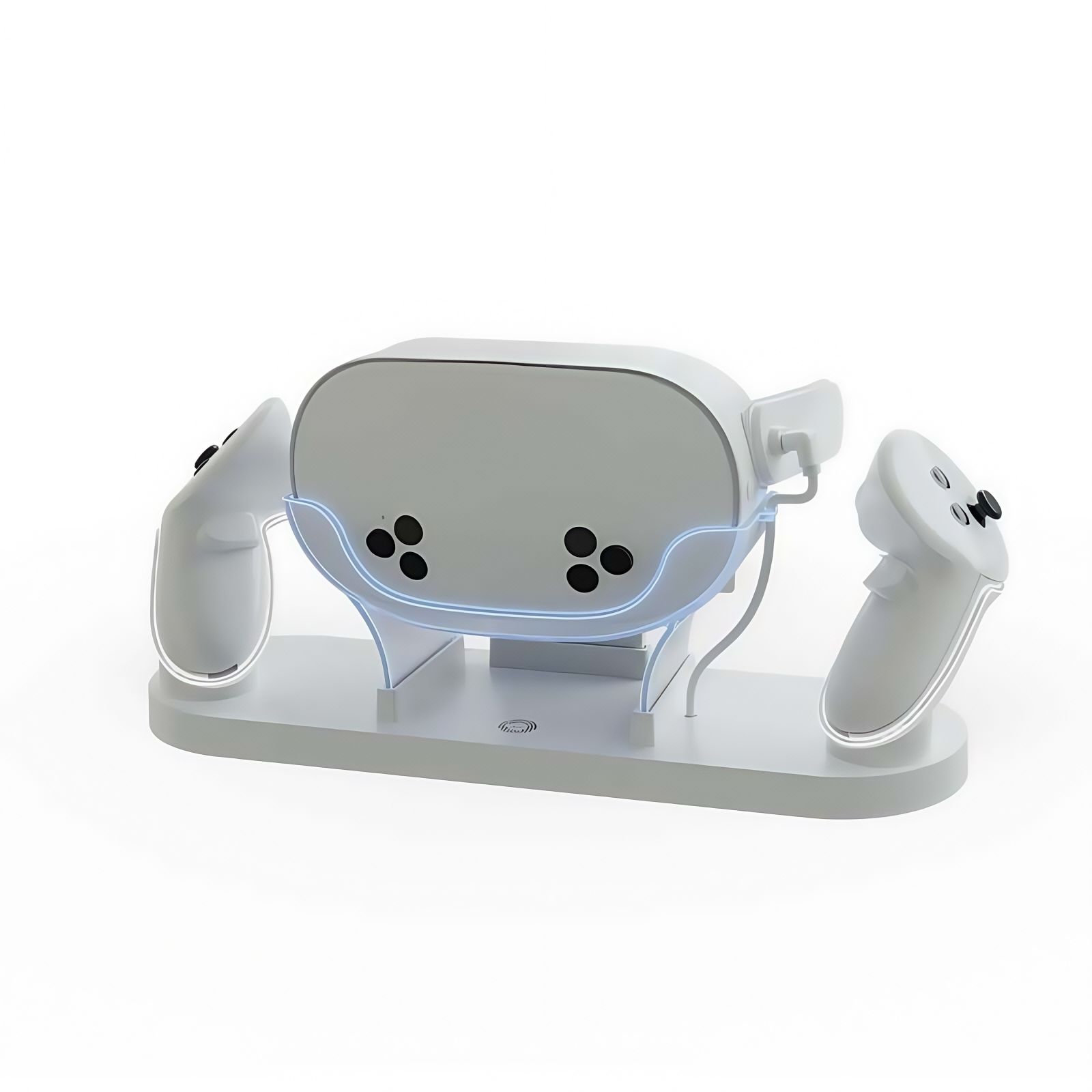 Base de carga multifuncional para casco VR Meta 3S Handle. Base de escritorio universal y colorida para carga