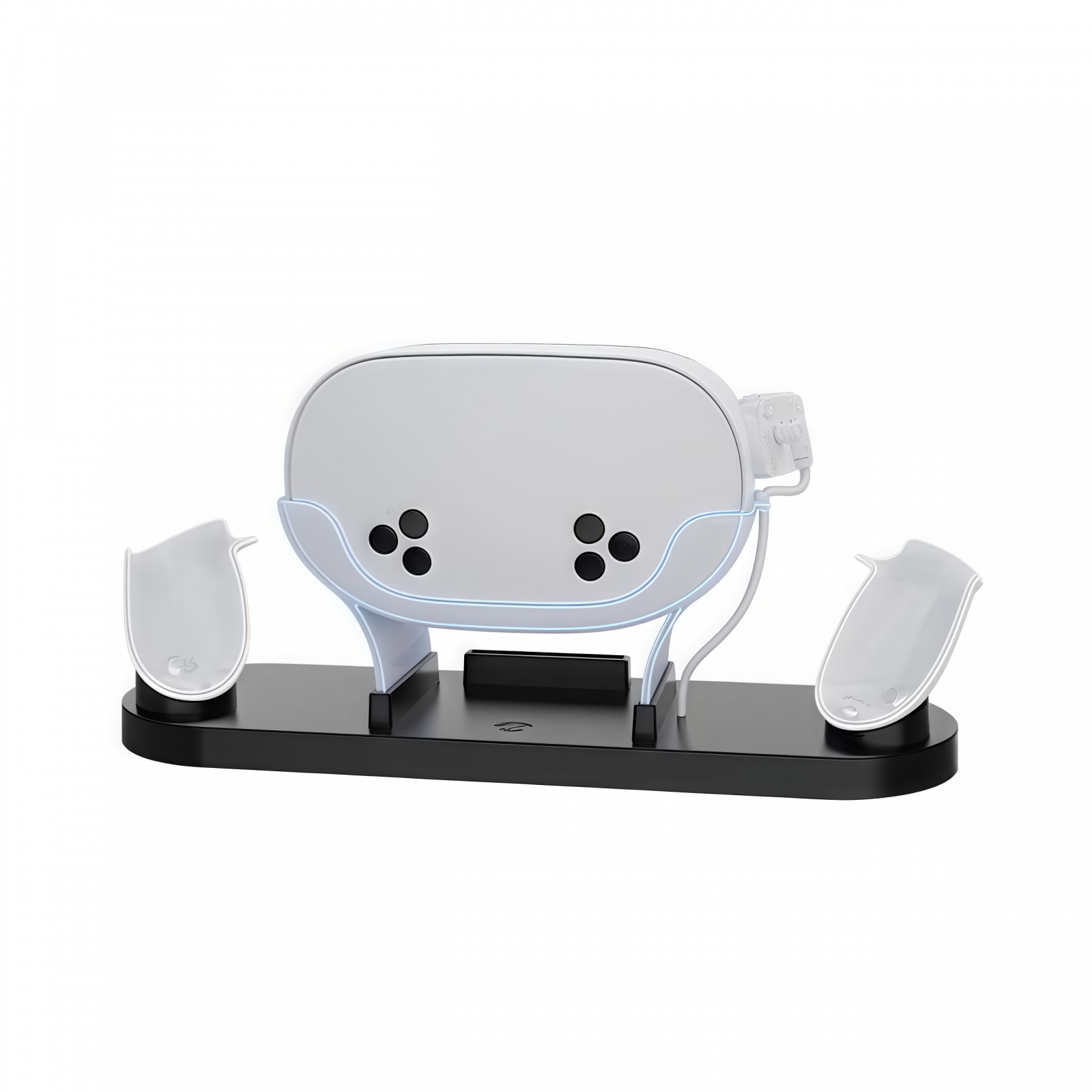 Base de carga multifuncional para casco VR Meta 3S Handle. Base de escritorio universal y colorida para carga