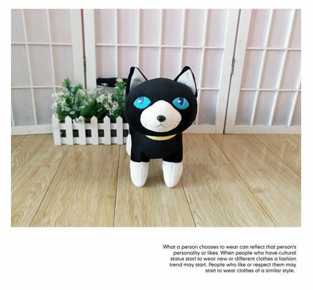 Persona 5 P5 Morgana Mona Black Cat Soft Stuffed Plush Doll Animal Cosplay Prop