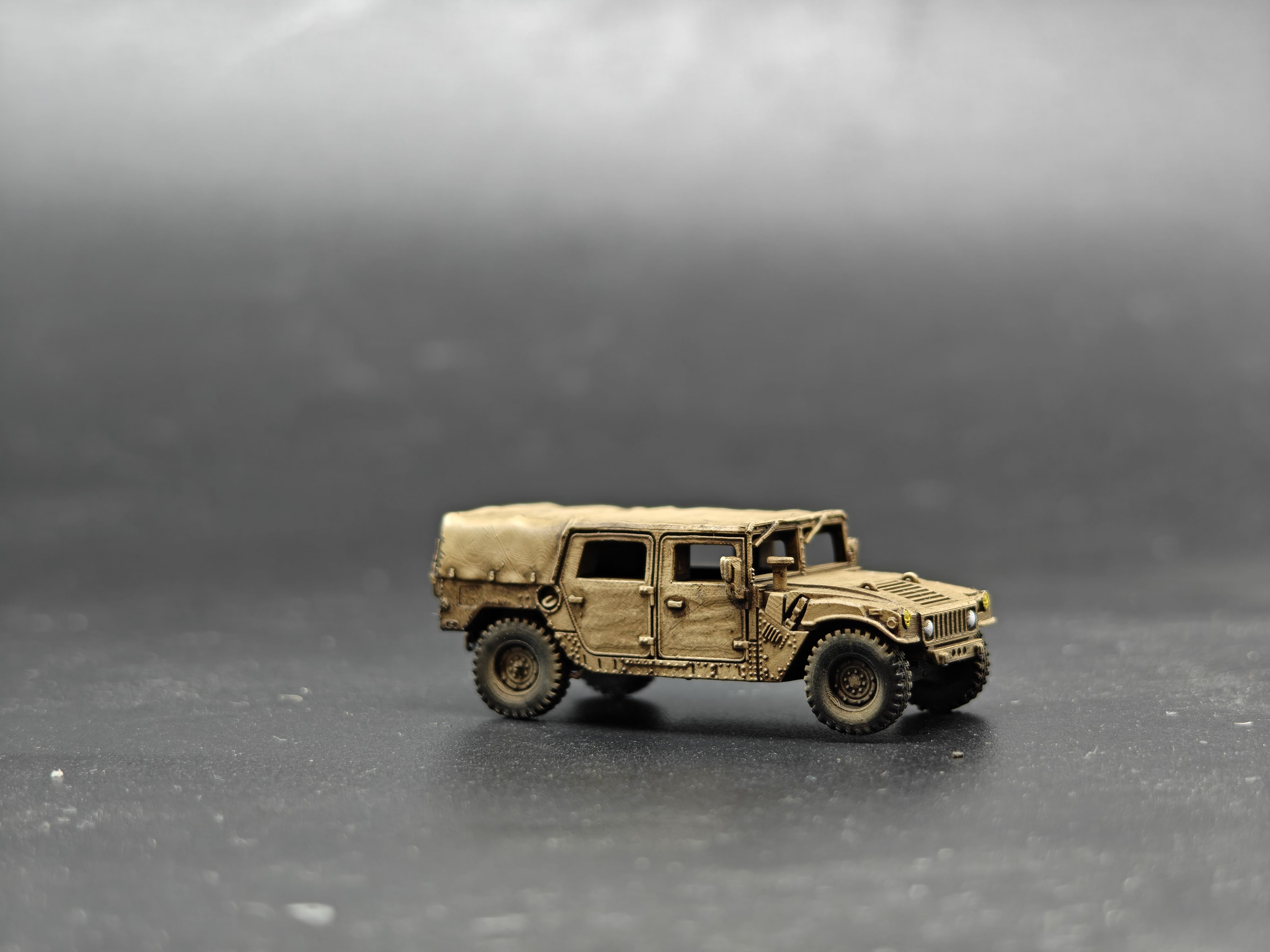 Modelo de vehículo con ruedas multiusos de alta movilidad Humvee 1/144 USHMMWV - Imagen 25 de 27