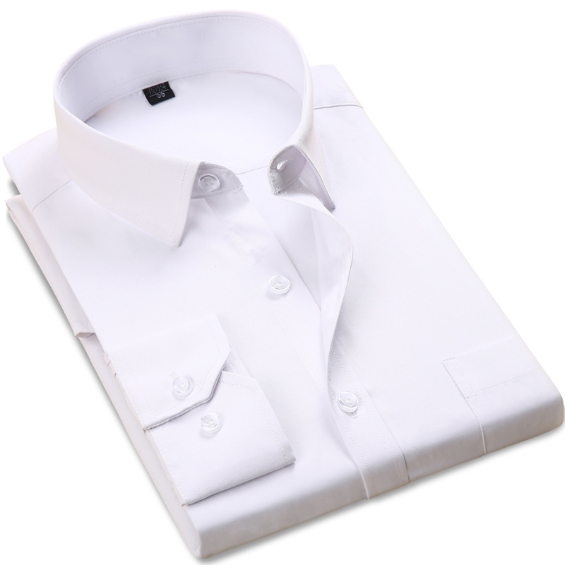 New Men's Dress Shirts Long Sleeves Formal Business Work Casual Shirts Tops - Picture 13 of 20