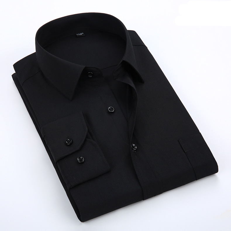 New Men's Dress Shirts Long Sleeves Formal Business Work Casual Shirts Tops - Picture 14 of 20