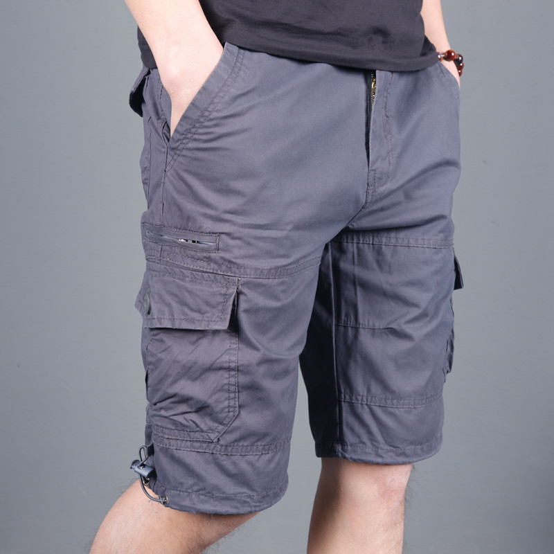 New Mens Work Shorts Combat Cargo Multi Pockets Casual Summer Shorts Half Pants - Picture 13 of 16