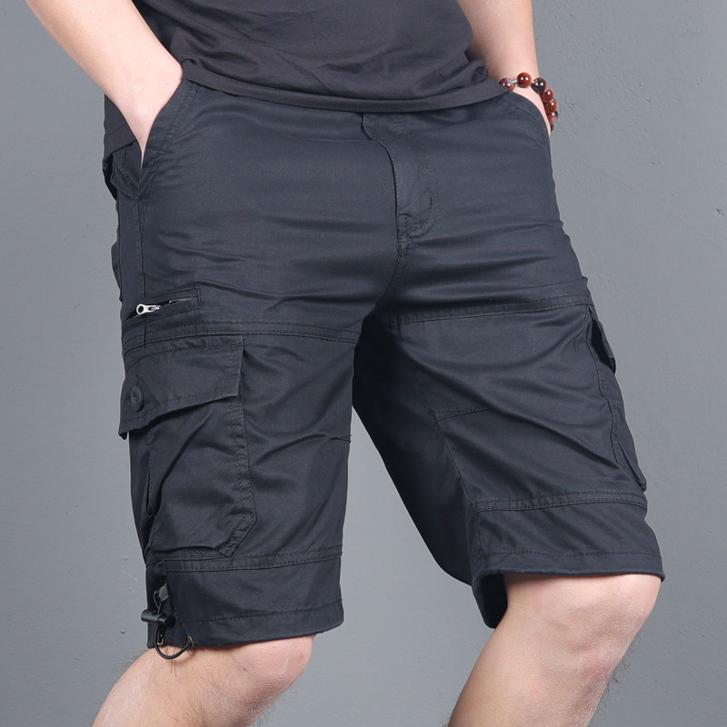 New Mens Work Shorts Combat Cargo Multi Pockets Casual Summer Shorts Half Pants - Picture 14 of 16