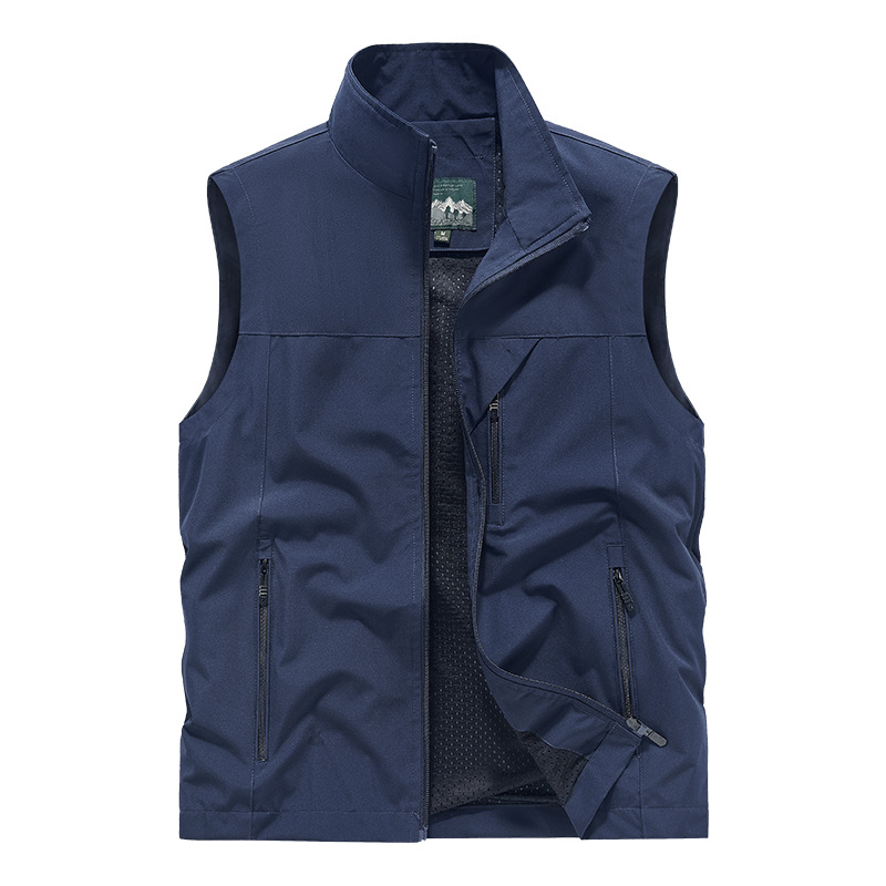 Mens Vests Waistcoat Utility Photographer Fishing Vest Sports Workwear Fisherman - Picture 15 of 19