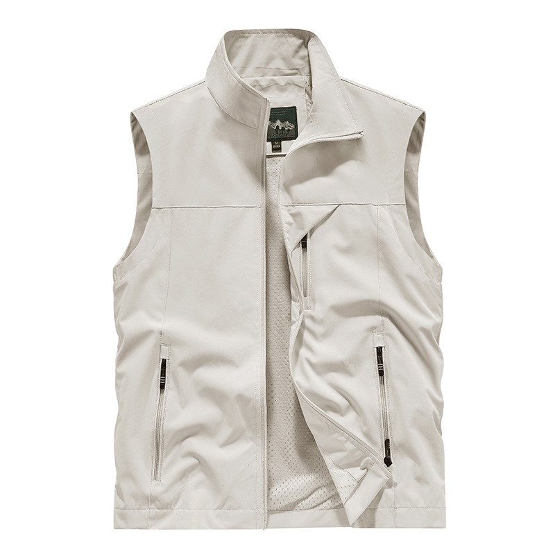Mens Vests Waistcoat Utility Photographer Fishing Vest Sports Workwear Fisherman - Picture 19 of 19