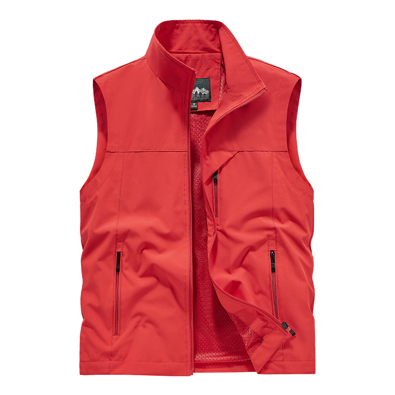 Mens Vests Waistcoat Utility Photographer Fishing Vest Sports Workwear Fisherman - Picture 18 of 19