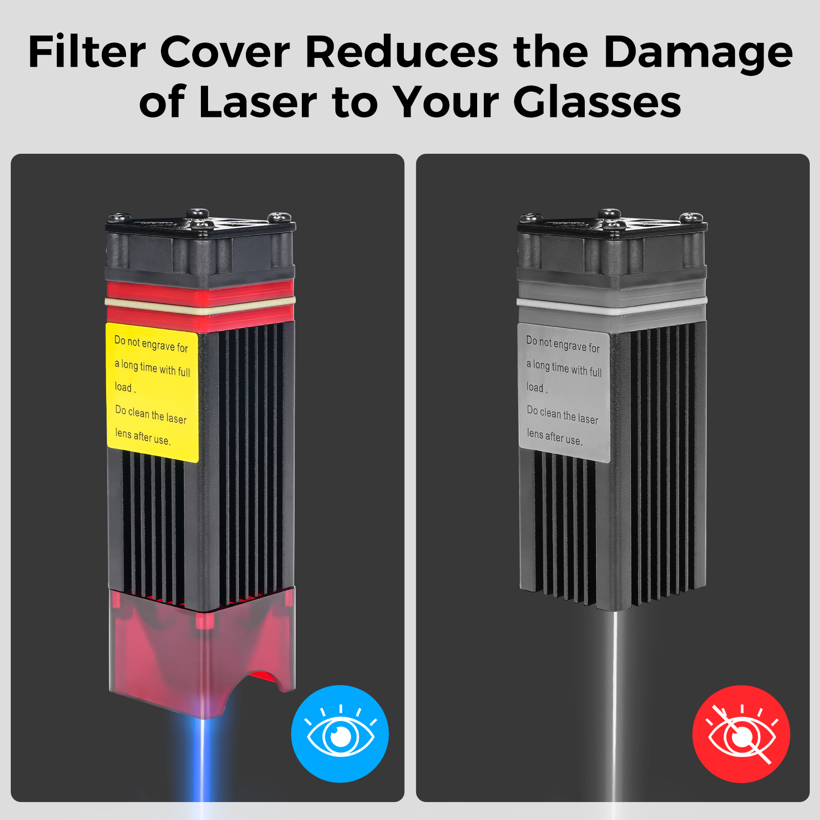 LUNYEE Mini Laser Engraving Machine 2.5W CNC Engraving Working Area 130*130mm