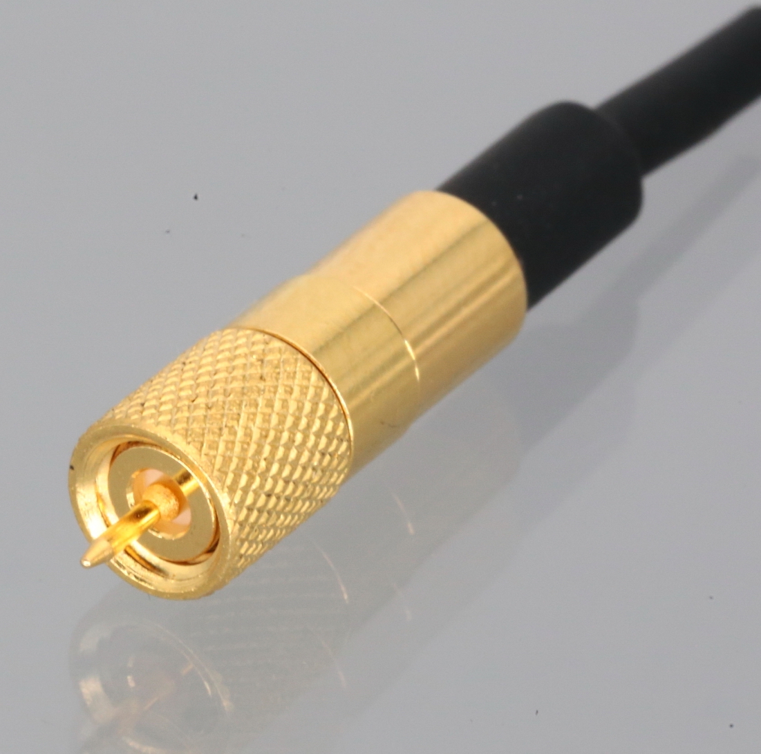 BNC Adapter M3 Microdot 10-32 Locking Spring Accelerometer vibration RG178 Cable