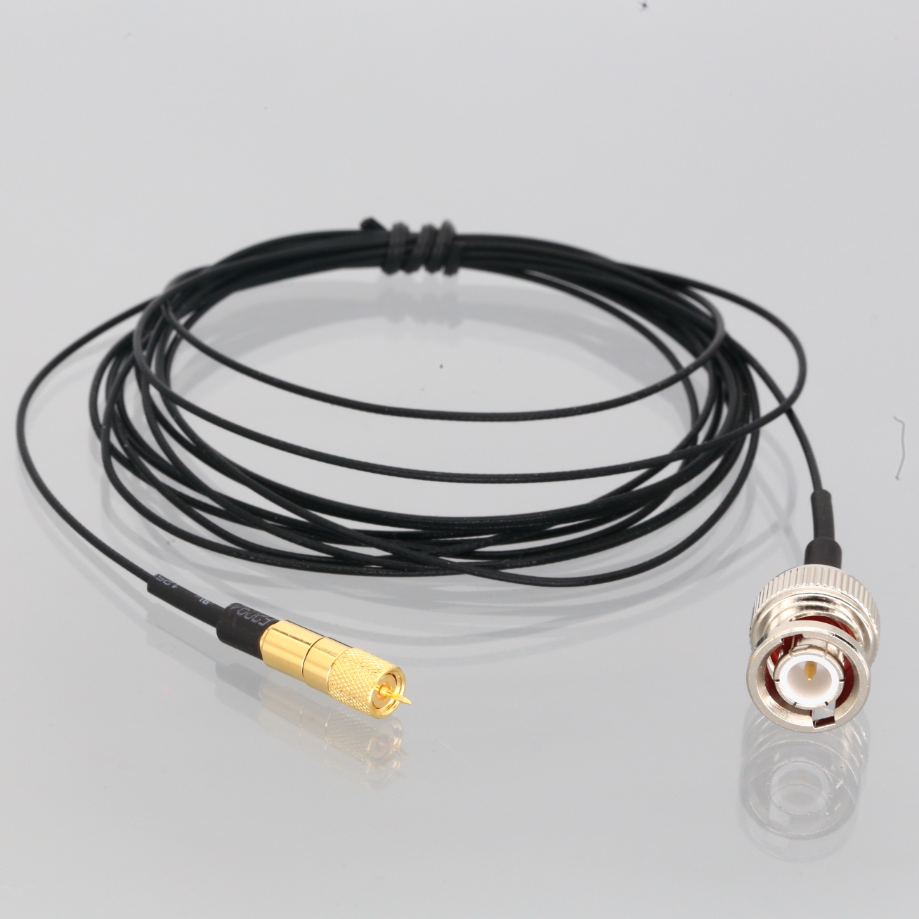 BNC to Locking Spring Microdot 10-32 Cable Accelerometer Vibration Flaw detector